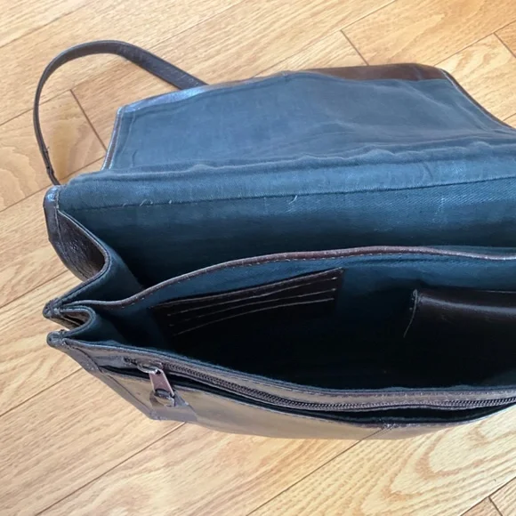 Vintage Barganza Burgundy Leather women pursue - Picture 6 of 8